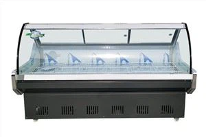 „Arc Glass“ tiesioginio aušinimo mėsos ekrano šaldytuvas